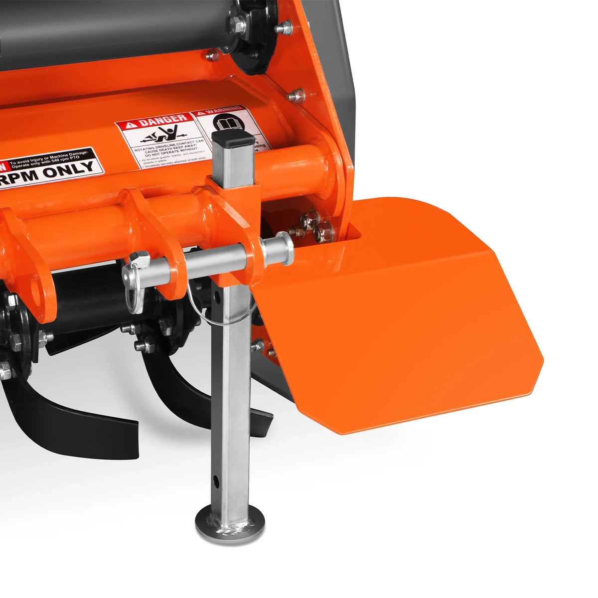 48 in Rotary Tiller, 3 Point Hitch Cat.1, Chain Drive, PTO Shaft Included with Shear Bolt, 18-35 HP, LRT48 - view 13