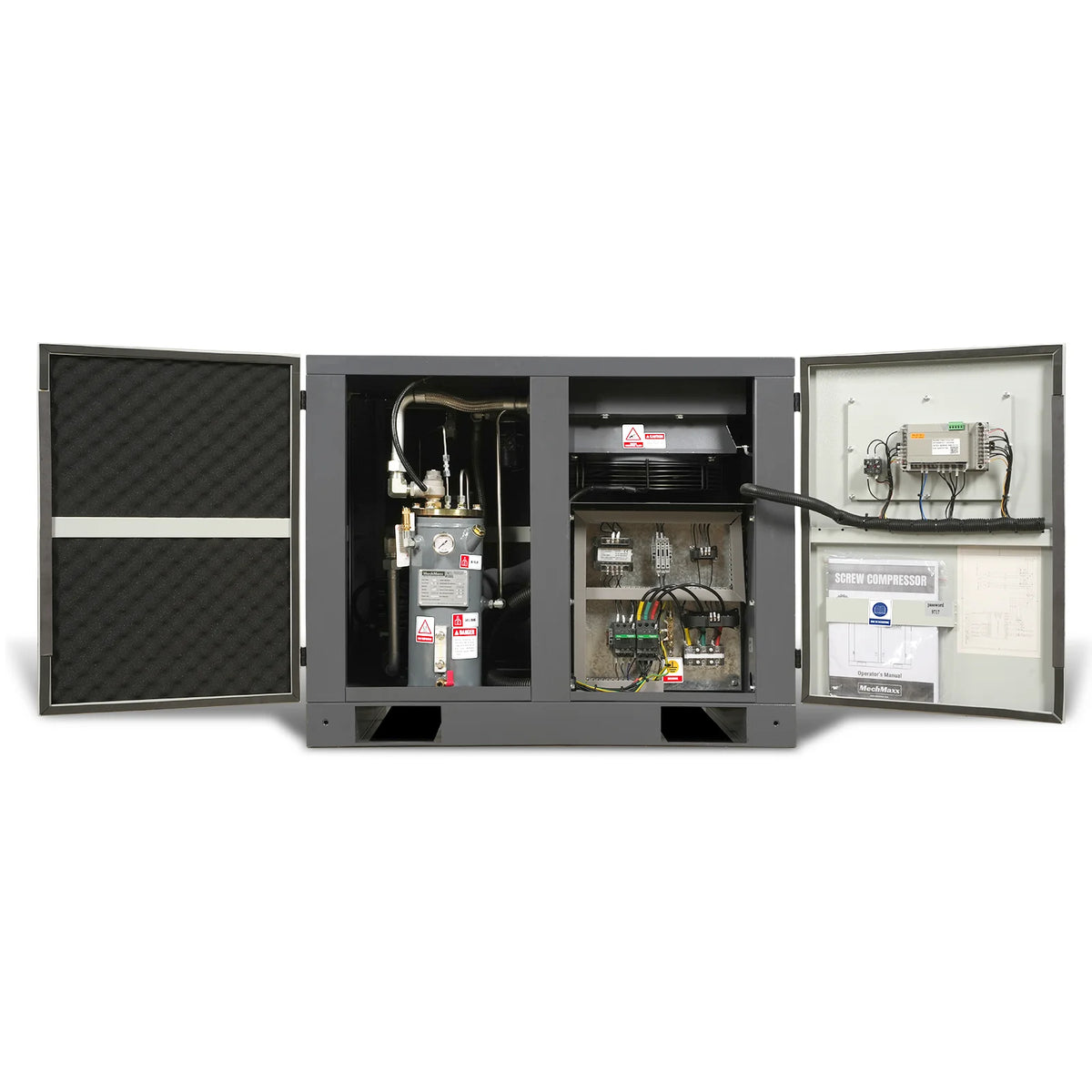 10HP Rotary Screw Air Compressor - 32 CFM, 116 PSI, 460V 3-Phase | Industrial-Grade - view 3