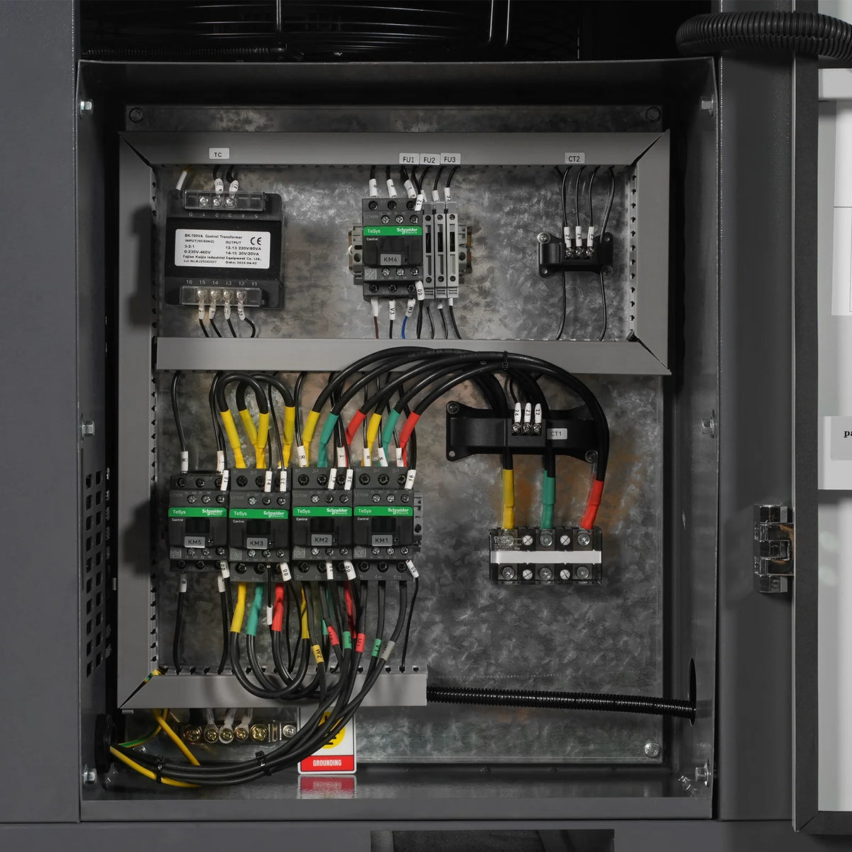15HP Combined Rotary Screw Air Compressor with Dryer & 105-Gal ASME Tank | 45 CFM, 116 PSI, 460V 3-Phase - Ind - view 6