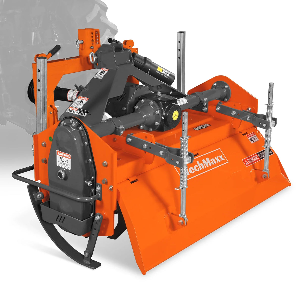 48 in Rotary Tiller, 3 Point Hitch Cat.1 & 2, Gear Drive, PTO Shaft Included with Slip Clutch, 25-50 HP, MRT48 - view 18
