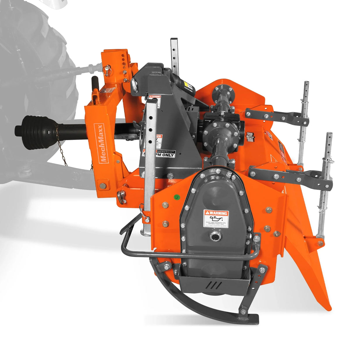 48 in Rotary Tiller, 3 Point Hitch Cat.1 & 2, Gear Drive, PTO Shaft Included with Slip Clutch, 25-50 HP, MRT48 - view 19
