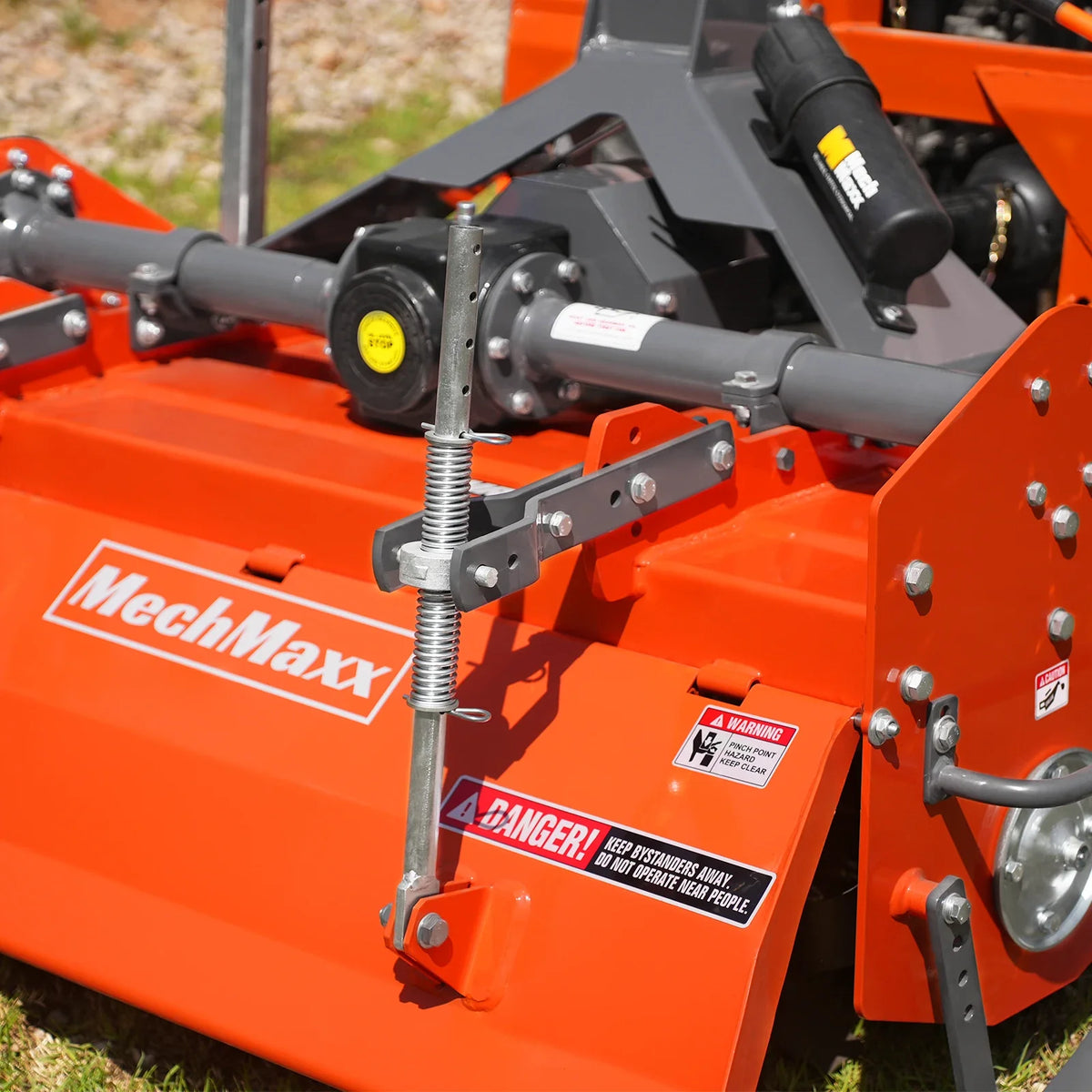 48 in Rotary Tiller, 3 Point Hitch Cat.1 & 2, Gear Drive, PTO Shaft Included with Slip Clutch, 25-50 HP, MRT48 - view 11
