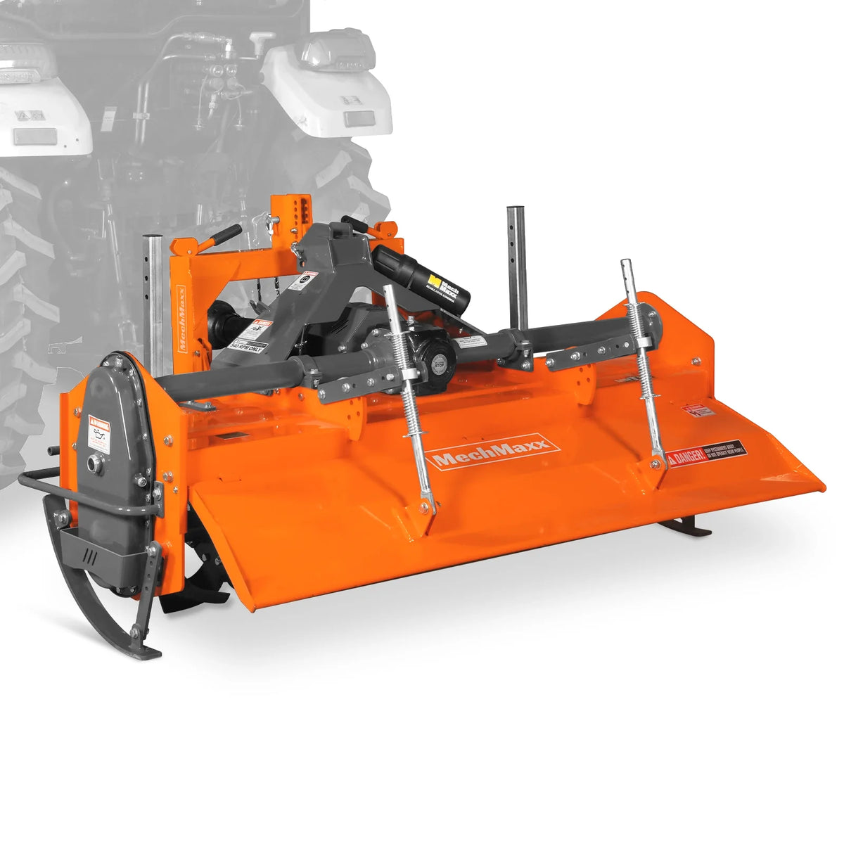 72 in Rotary Tiller, 3 Point Hitch Cat.1 & 2, Gear Drive, PTO Shaft Included with Slip Clutch, 35-70 HP, MRT72 - view 22