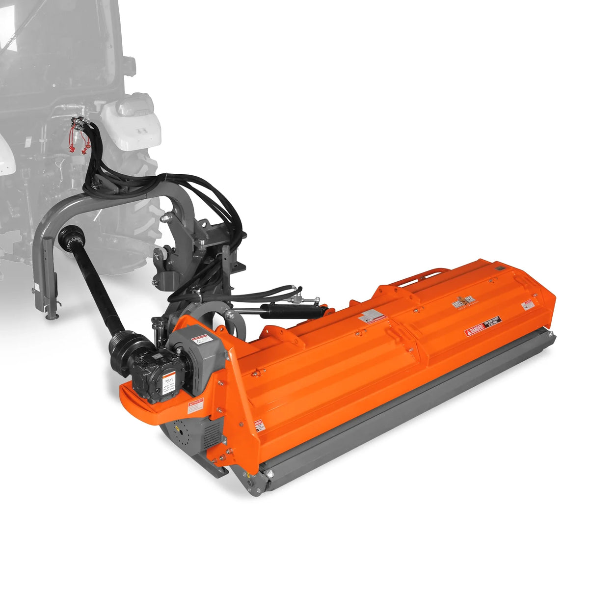 100 in Heavy-Duty 3-Point Offset Ditch Bank Verge Flail Mower, Italy CMR Gearbox, 80-120 HP, PTO Driven, VBM10 - view 2