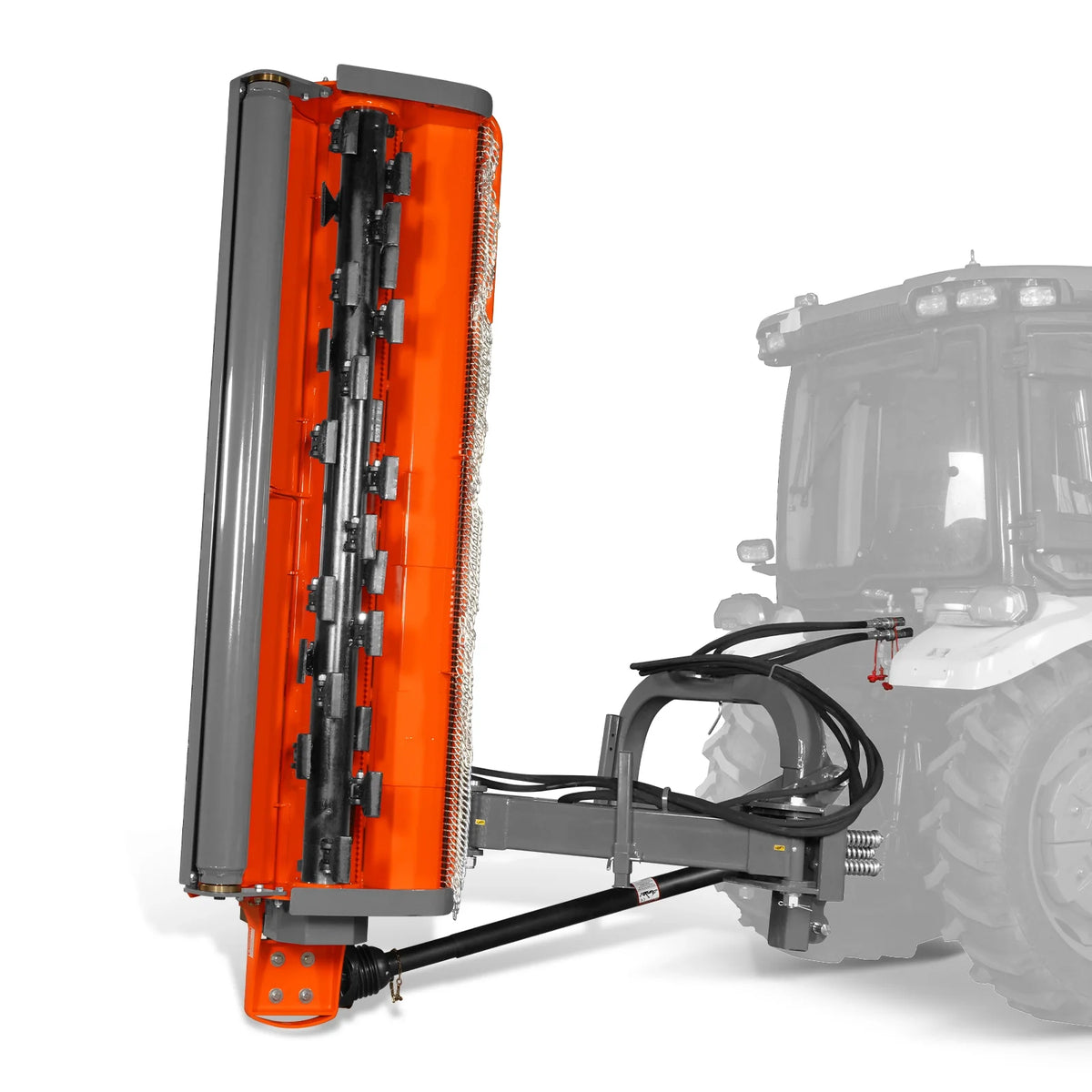 100 in Heavy-Duty 3-Point Offset Ditch Bank Verge Flail Mower, Italy CMR Gearbox, 80-120 HP, PTO Driven, VBM10 - view 3
