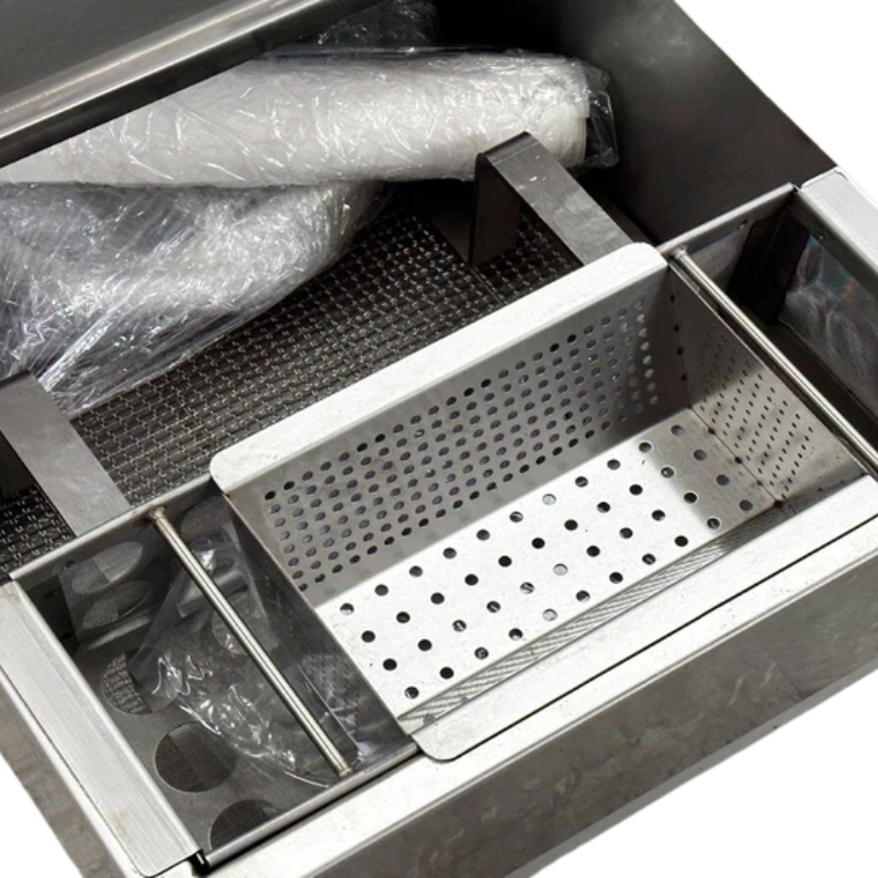 CAEL OF-85 Filtre à huile électrique – inox, capacité 84,9 lb