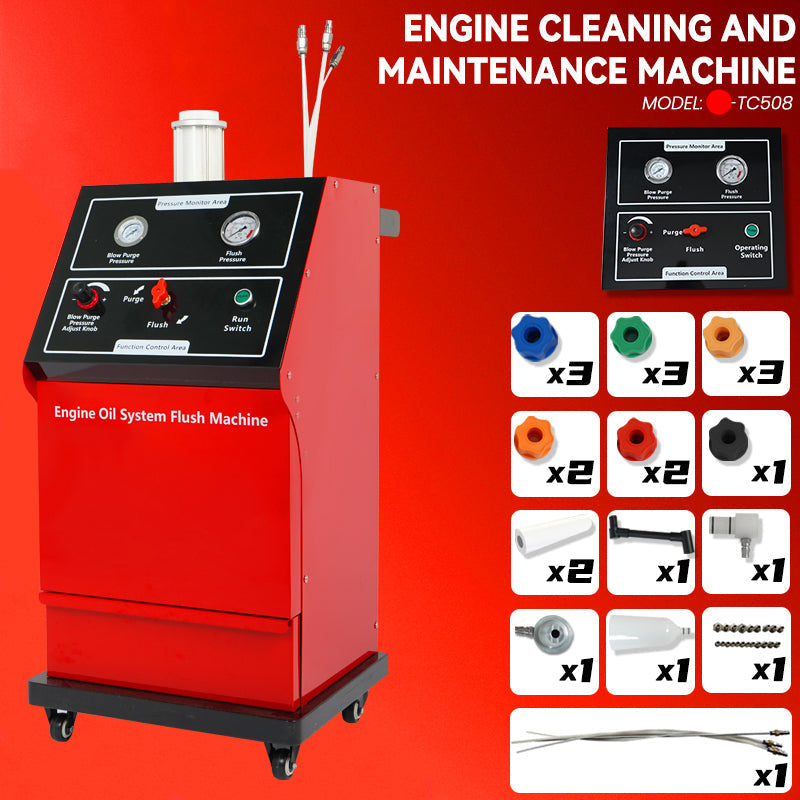 CAEL-TC508 Engine Oil Flush Machine – 0–1.5 MPa, 110V