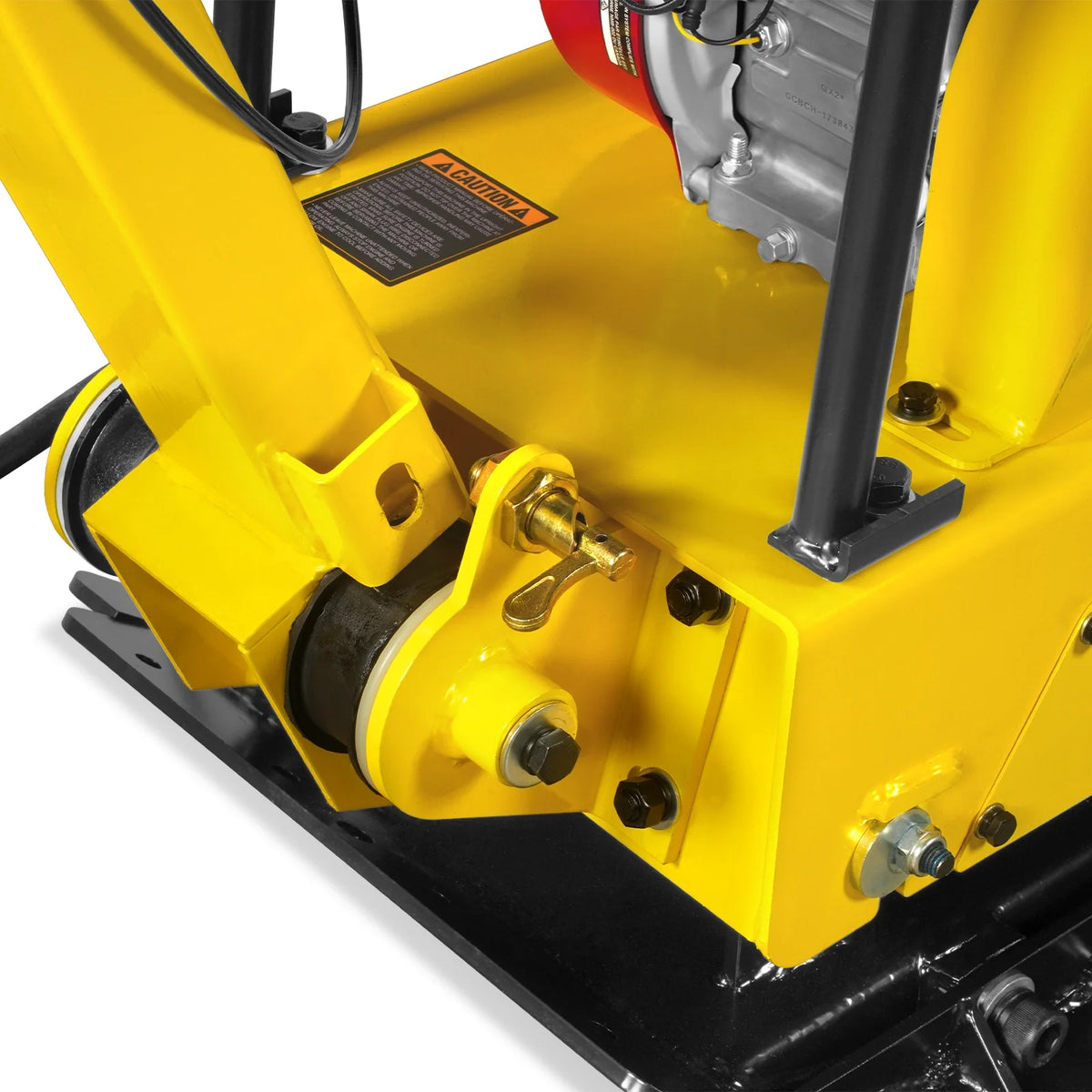 Honda GX160 Reversible Plate Compactor with Wheel Kit and Extension Plates, 5625 lb Centrifugal Force, PC150H - view 14