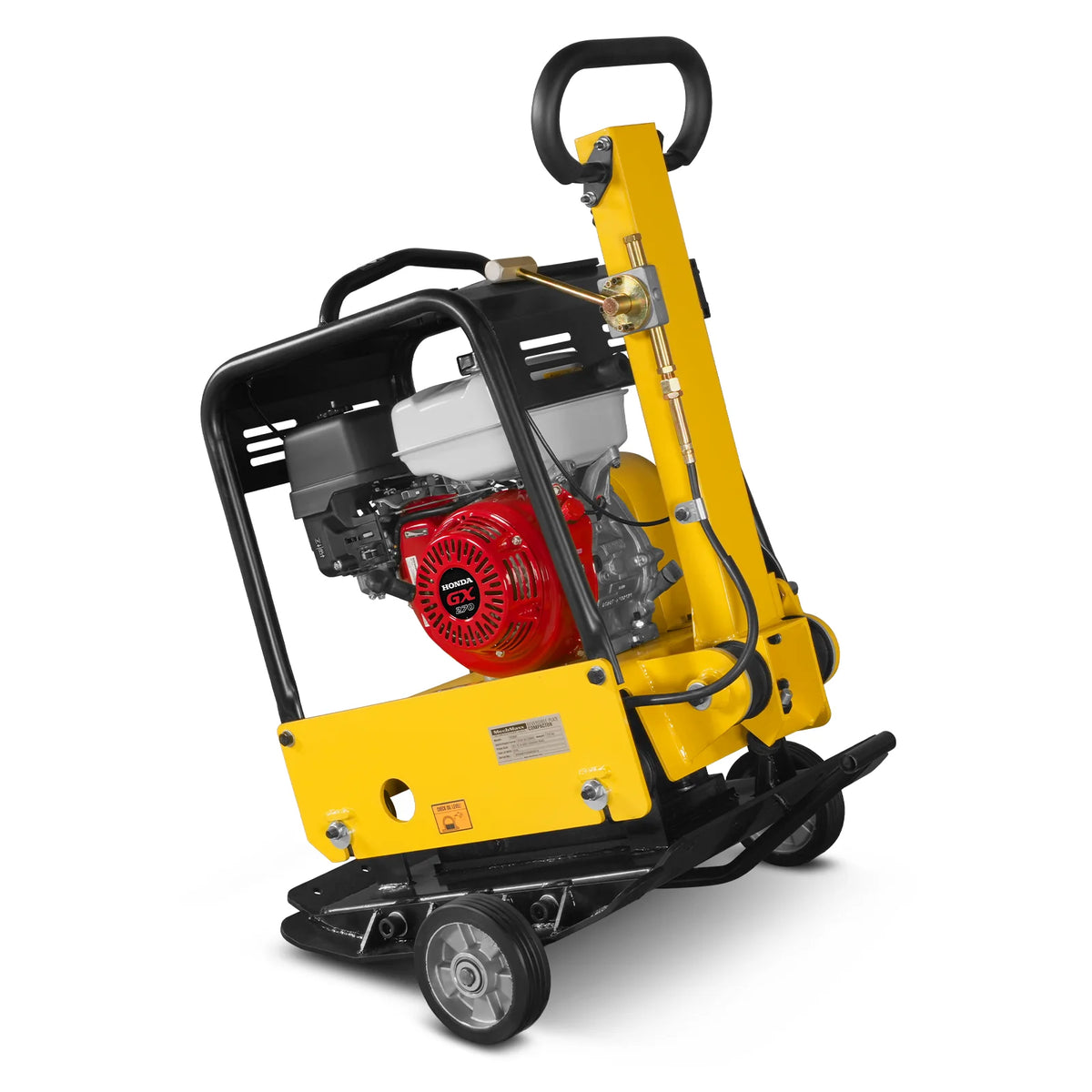 Honda GX270 Reversible Plate Compactor with Wheel Kit and Extension Plates, 6750 lb Centrifugal Force, PC180H - view 12