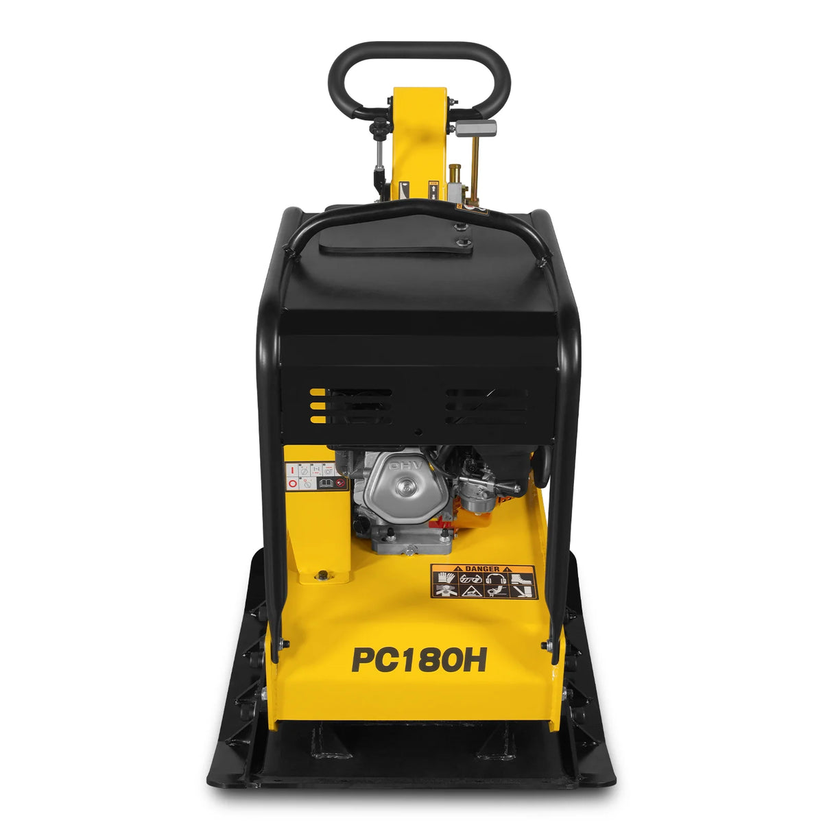 Honda GX270 Reversible Plate Compactor with Wheel Kit and Extension Plates, 6750 lb Centrifugal Force, PC180H - view 22