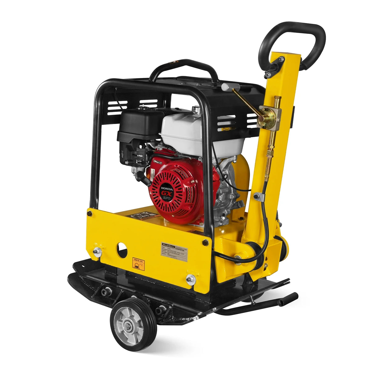 Honda GX270 Reversible Plate Compactor with Wheel Kit and Extension Plates, 6750 lb Centrifugal Force, PC180H - view 14