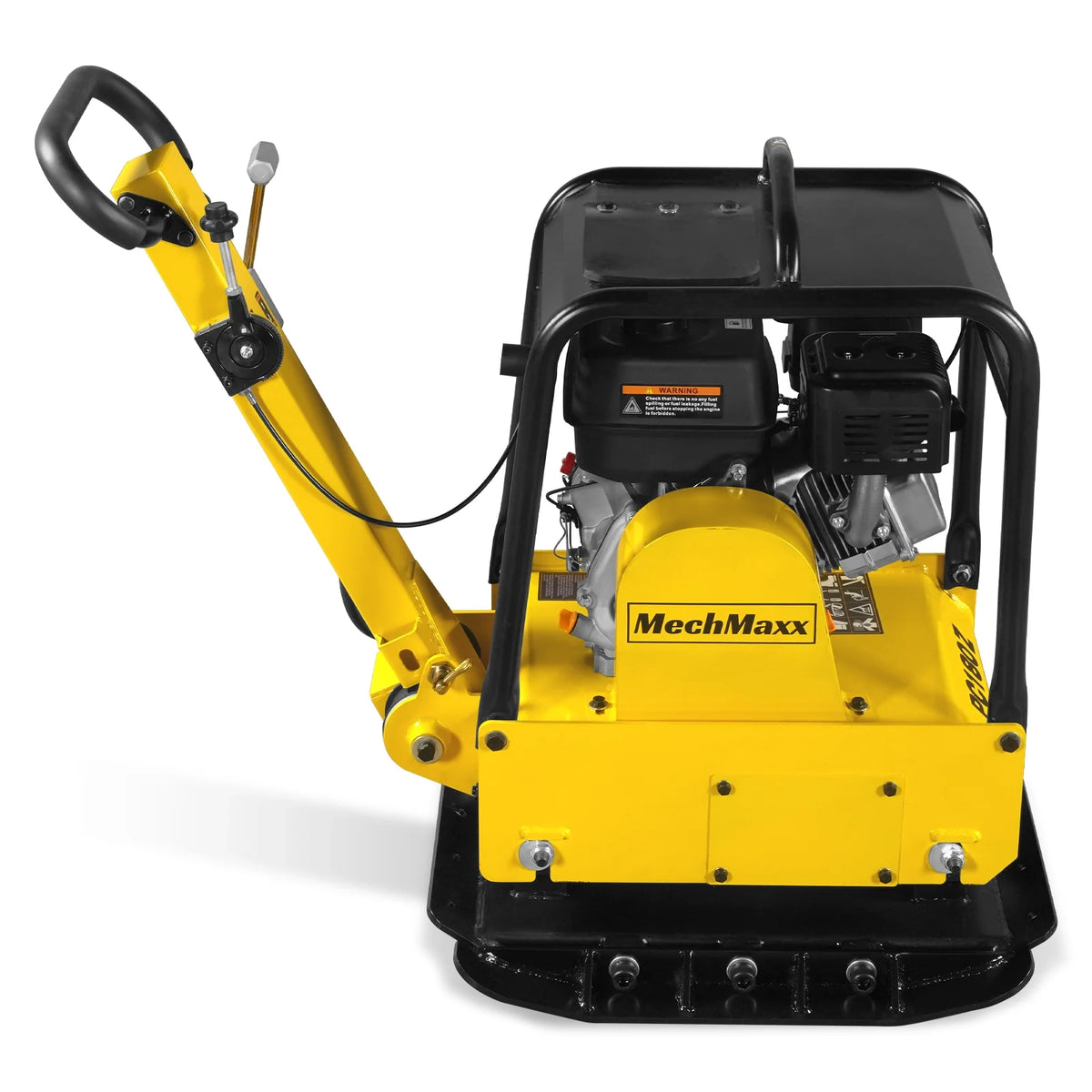 9 HP Reversible Plate Compactor with Wheel Kit and Extension Plates, 6750 lb Centrifugal Force, PC180Z - view 17
