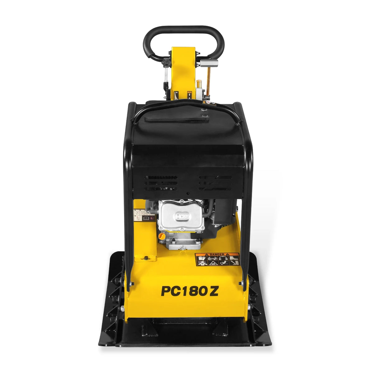 9 HP Reversible Plate Compactor with Wheel Kit and Extension Plates, 6750 lb Centrifugal Force, PC180Z - view 23