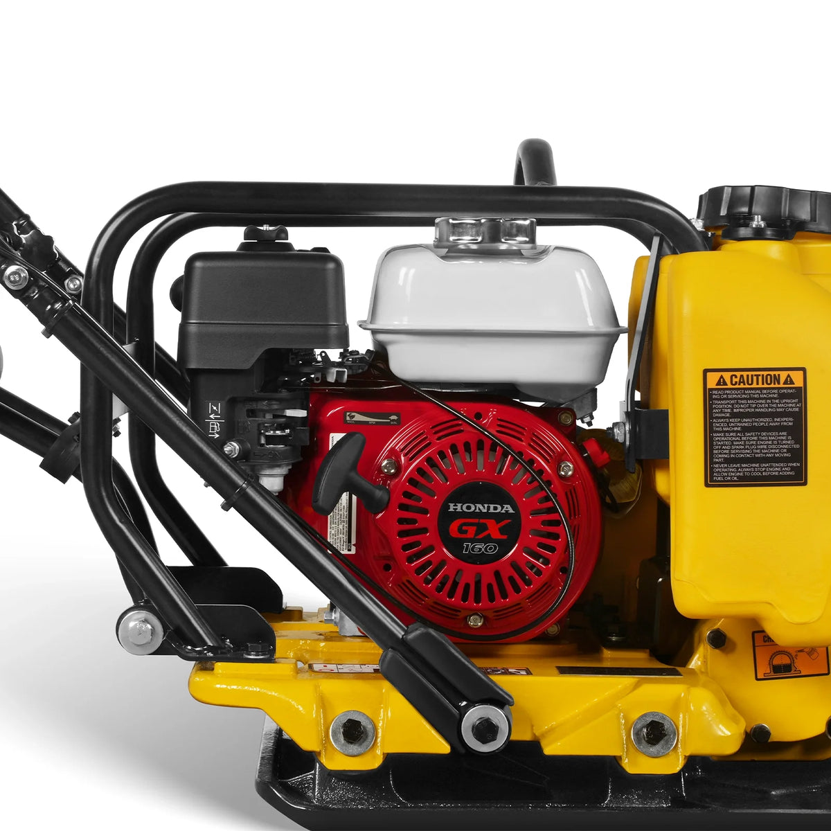Honda GX160 Vibratory Plate Compactor with Wheel Kit, 3150 lb Centrifugal Force for Soil, Gravel, Asphalt and - view 9