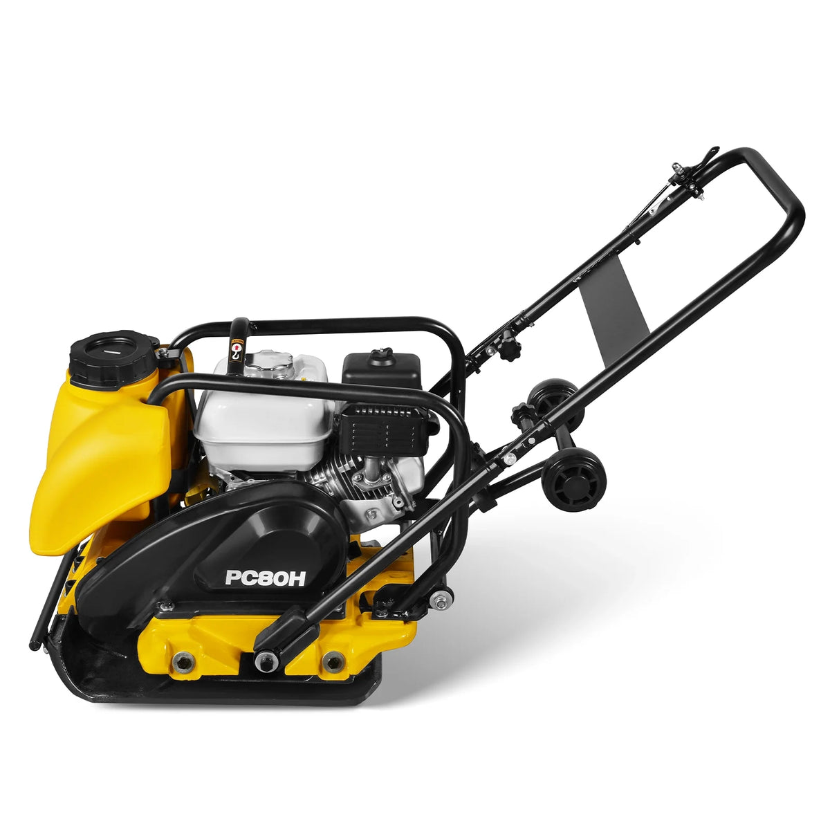 Honda GX160 Vibratory Plate Compactor with Wheel Kit, 3150 lb Centrifugal Force for Soil, Gravel, Asphalt and - view 23