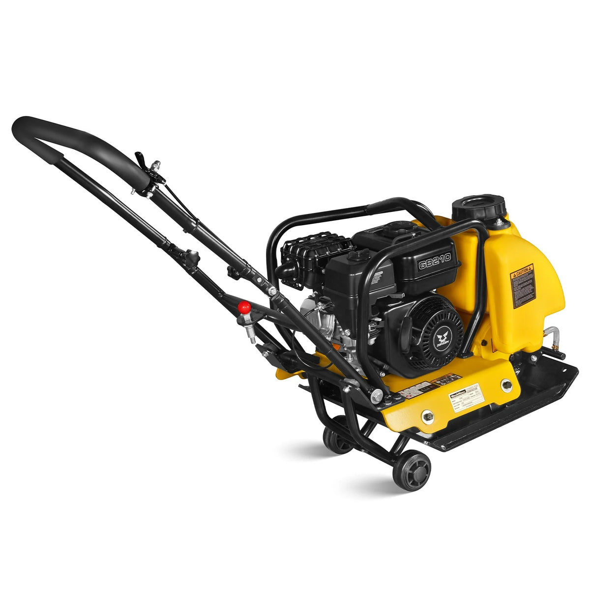 5.8 HP Vibratory Plate Compactor with Wheel Kit, 3150 lb Centrifugal Force for Soil, Gravel, Asphalt and Paver - view 13