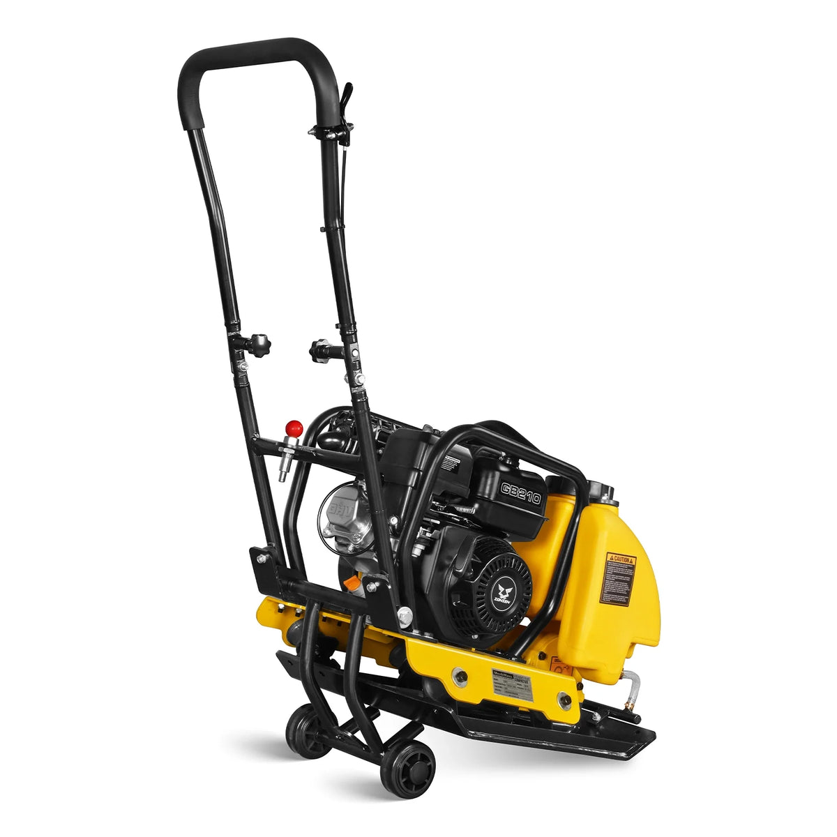 5.8 HP Vibratory Plate Compactor with Wheel Kit, 3150 lb Centrifugal Force for Soil, Gravel, Asphalt and Paver - view 12