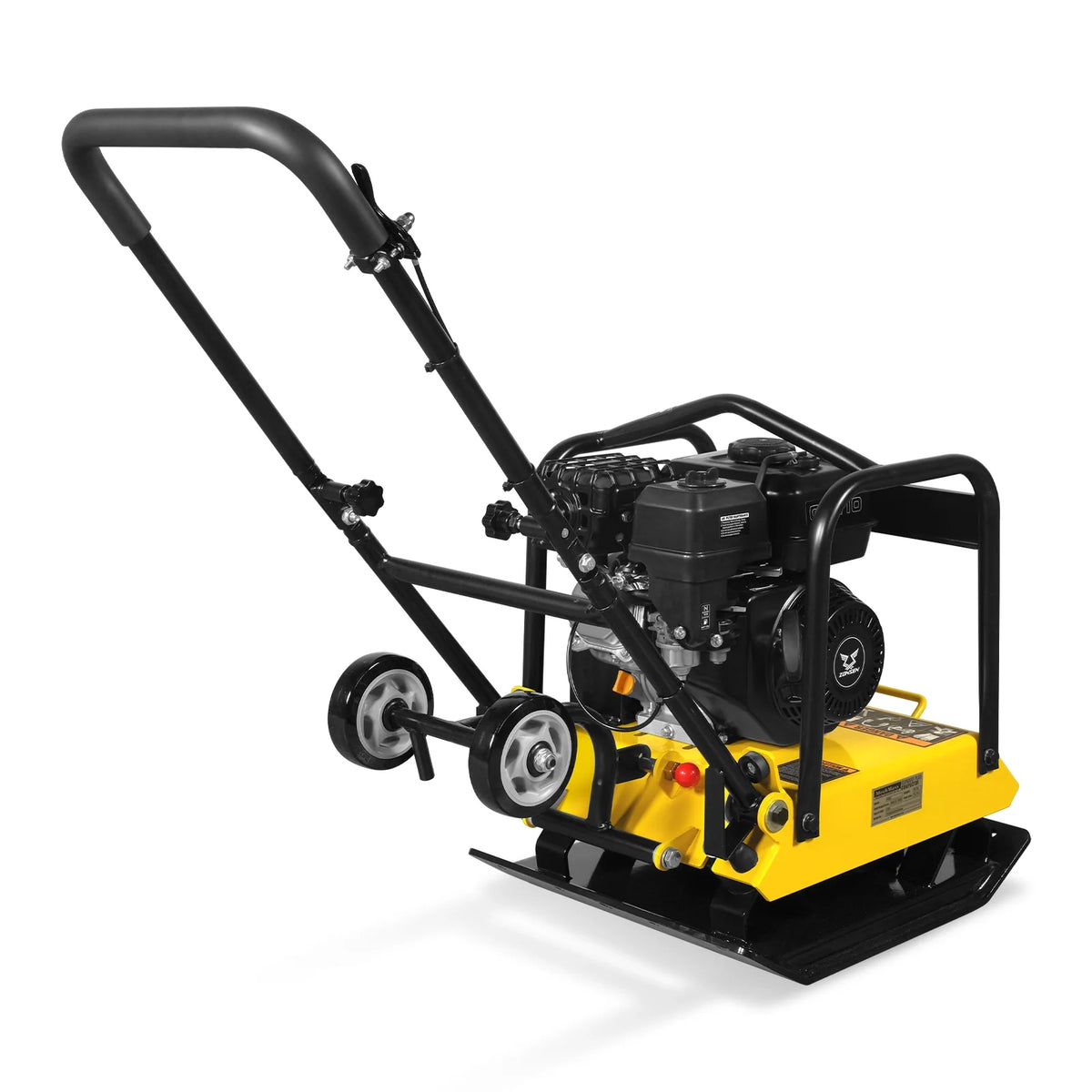 5.8 HP Vibratory Plate Compactor with Wheel Kit, 3600 lb Centrifugal Force for Soil, Gravel, Asphalt and Paver - view 15