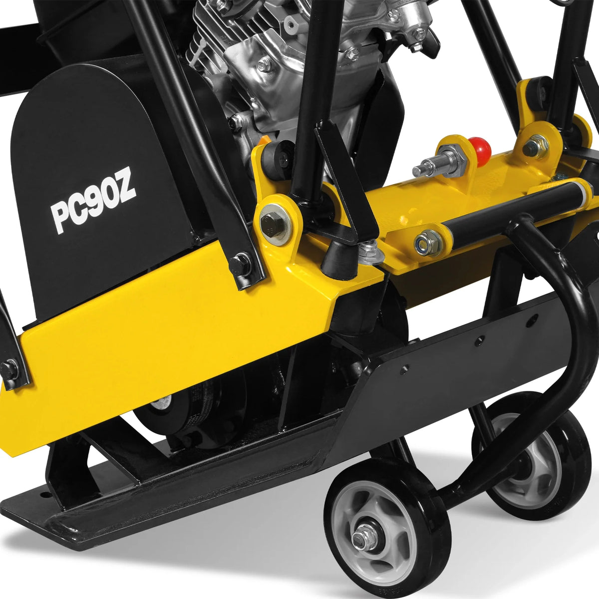 5.8 HP Vibratory Plate Compactor with Wheel Kit, 3600 lb Centrifugal Force for Soil, Gravel, Asphalt and Paver - view 8
