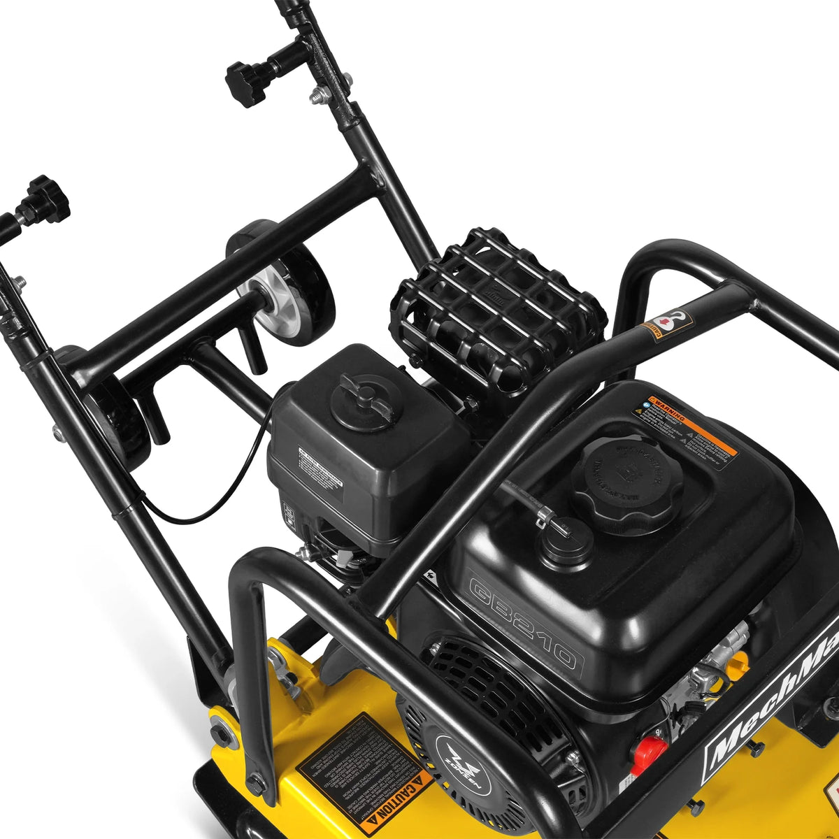 5.8 HP Vibratory Plate Compactor with Wheel Kit, 3600 lb Centrifugal Force for Soil, Gravel, Asphalt and Paver - view 10