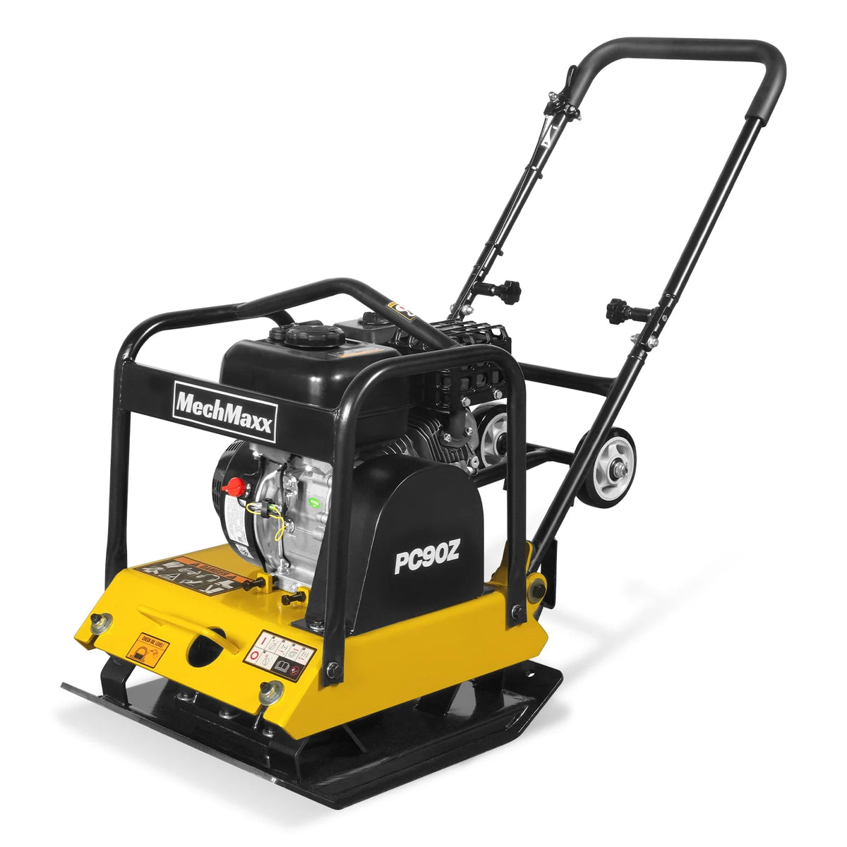5.8 HP Vibratory Plate Compactor with Wheel Kit, 3600 lb Centrifugal Force for Soil, Gravel, Asphalt and Paver - view 19