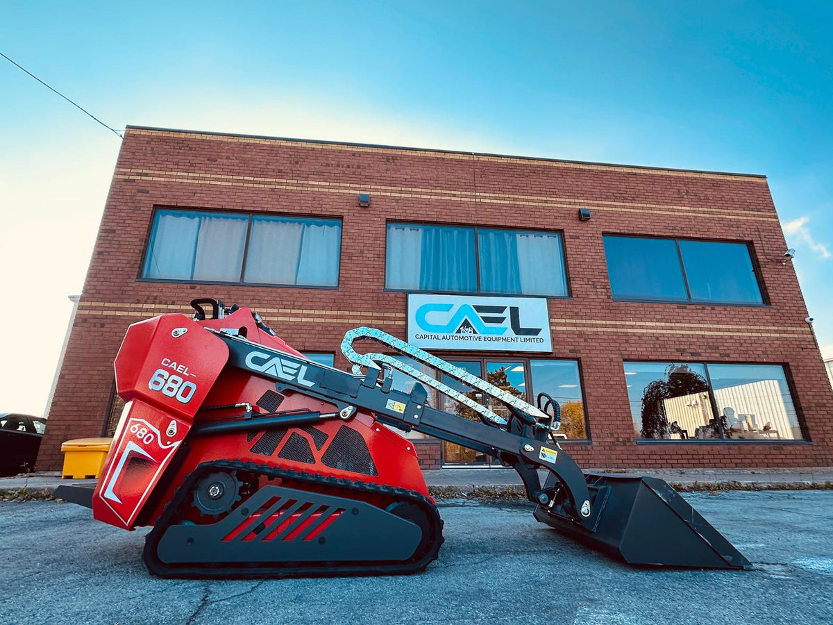 Mini chargeuse compacte CAEL 680S – diesel Kubota D1105, 650 kg