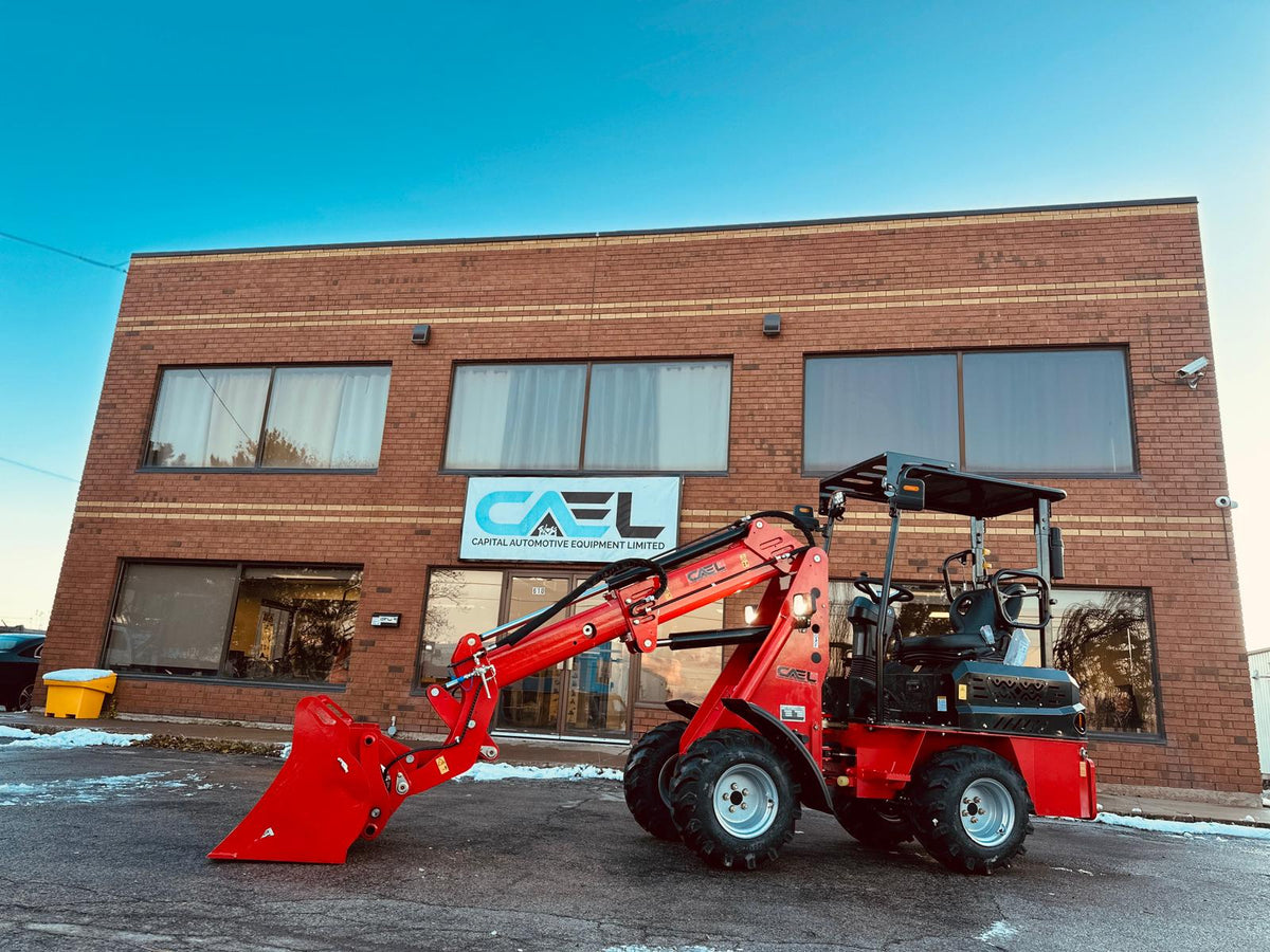 CAEL 906 Mini-Chargeuse sur Pneus – Kubota 25 CV, Flèche Télescopique
