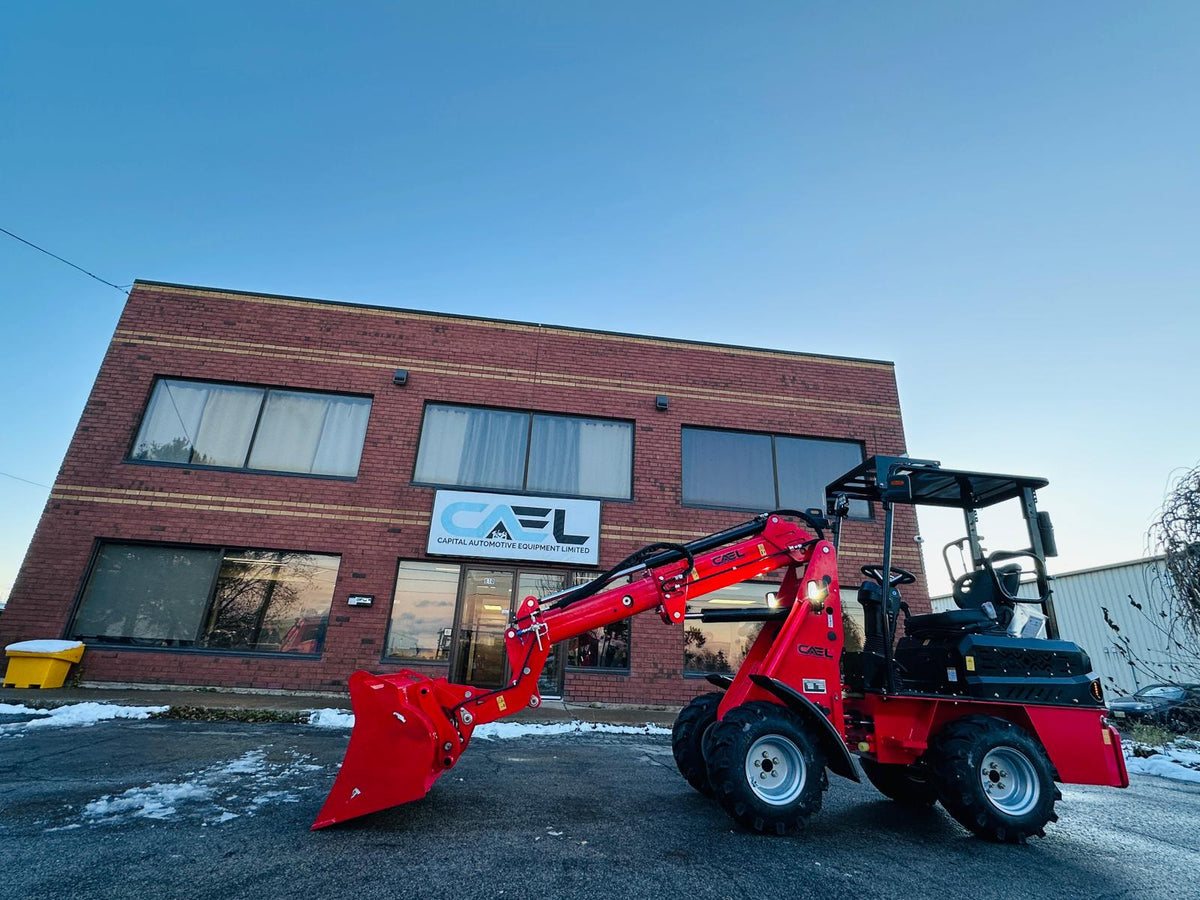 CAEL 906 Mini-Chargeuse sur Pneus – Kubota 25 CV, Flèche Télescopique