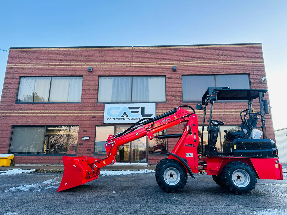 CAEL 906 Mini-Chargeuse sur Pneus – Kubota 25 CV, Flèche Télescopique