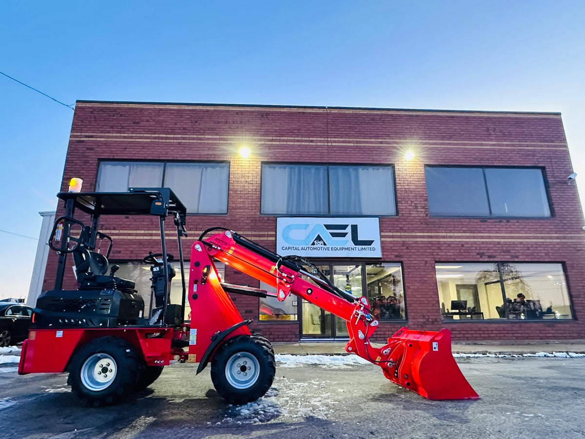 CAEL 906 Mini-Chargeuse sur Pneus – Kubota 25 CV, Flèche Télescopique