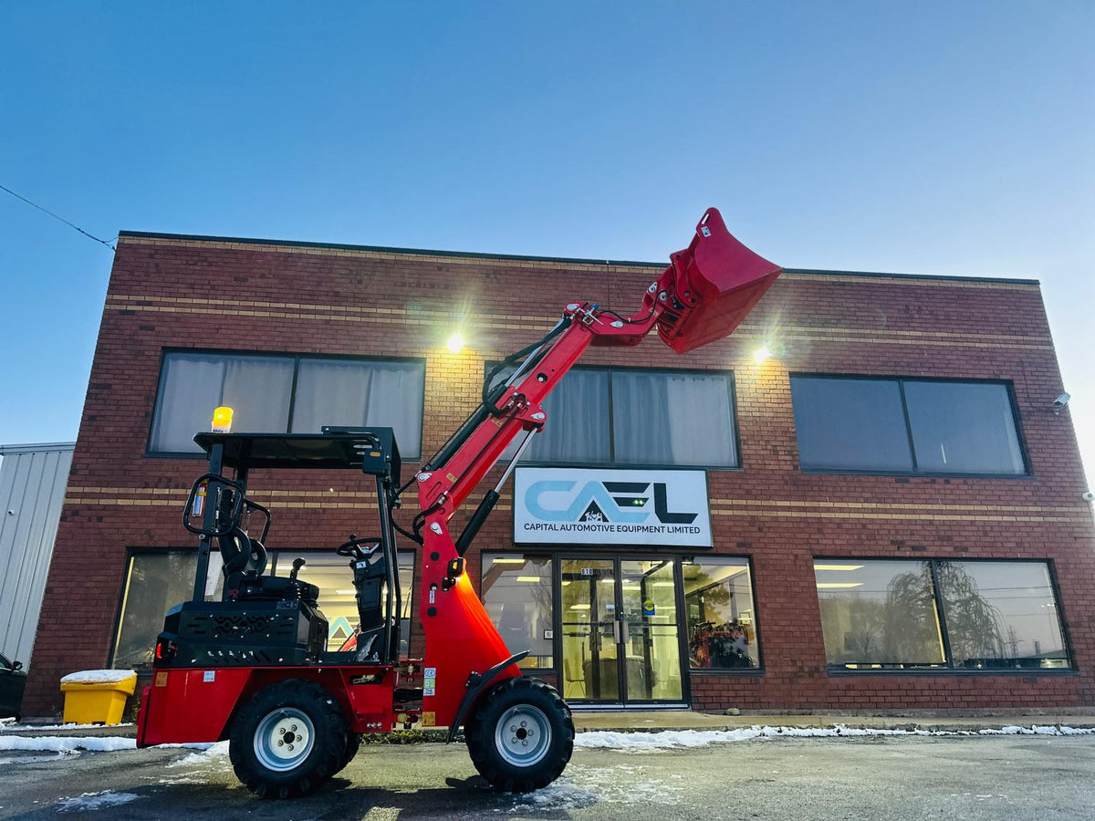 CAEL 906 Mini-Chargeuse sur Pneus – Kubota 25 CV, Flèche Télescopique