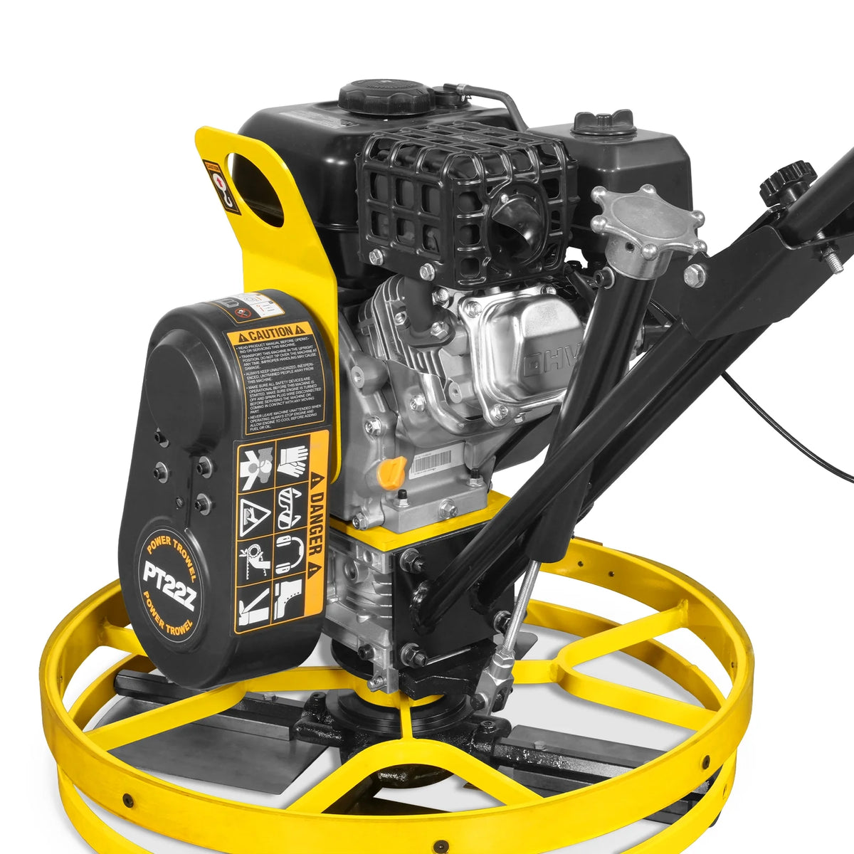 5.8 HP 23 in Walk-Behind Concrete Power Trowel with Blades and Float Pan, PT22Z - view 10