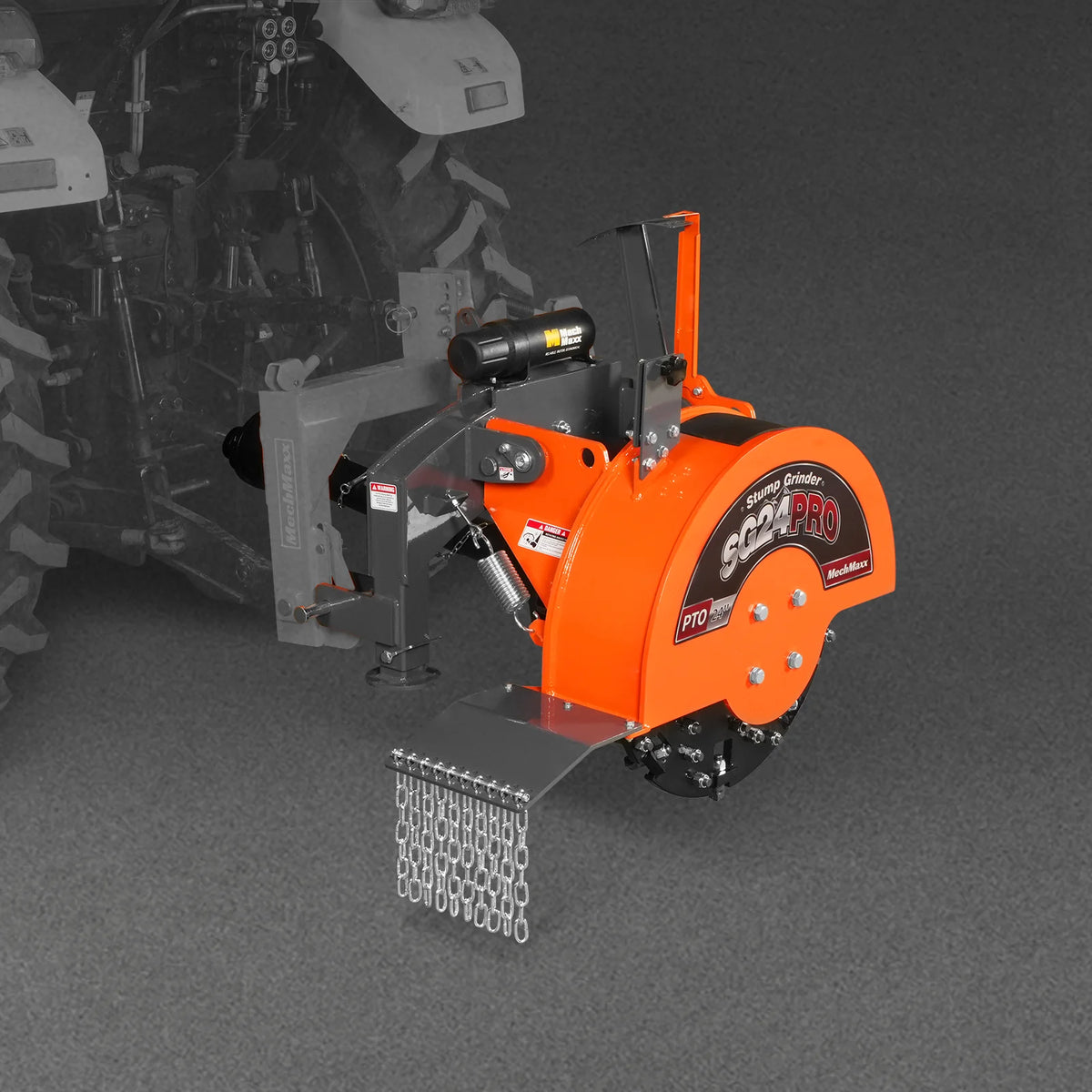 3-Point PTO Stump Grinder & 6", 3 Point Hydraulic PTO Wood Chipper Bundle, SG24PRO & WC68H - view 30