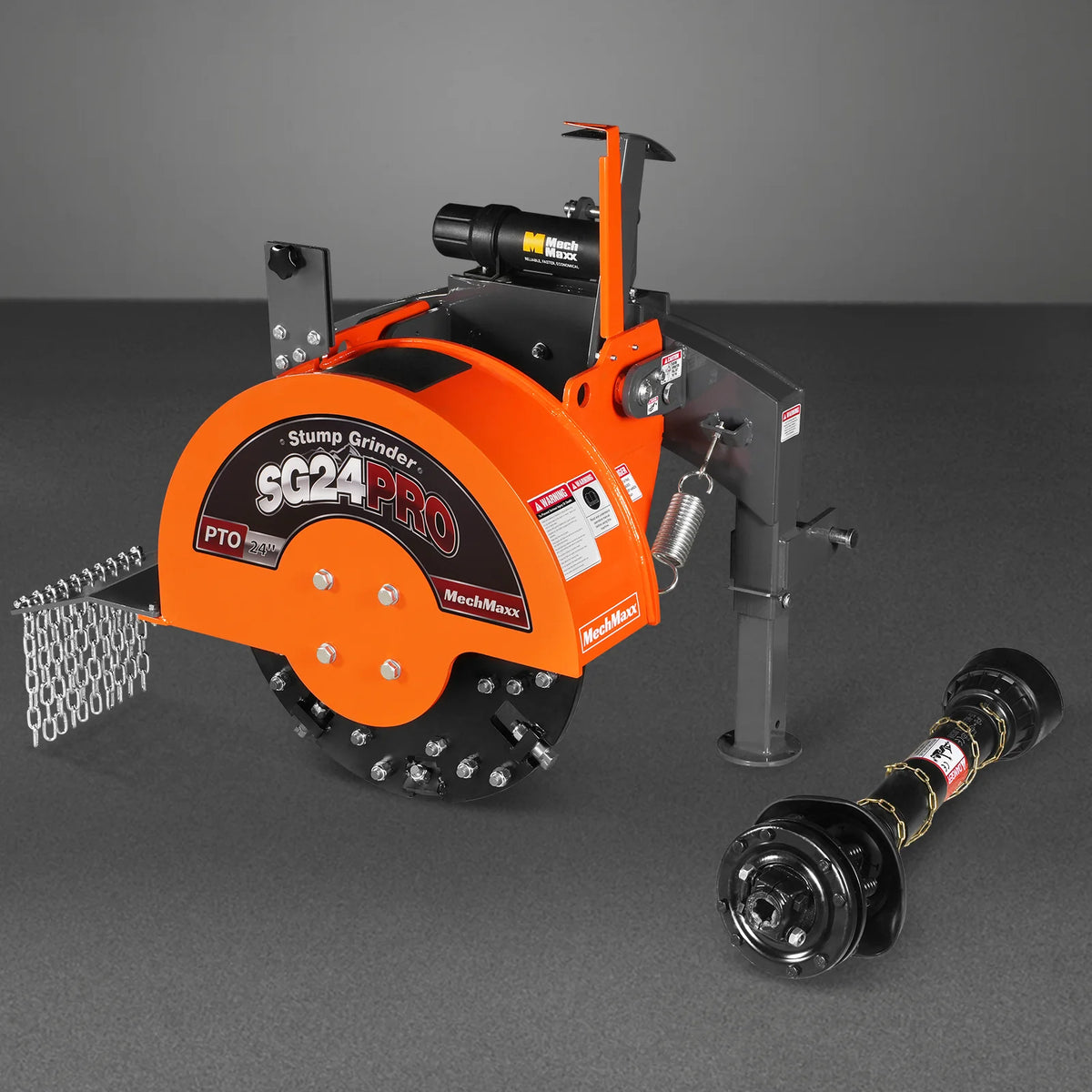 3-Point PTO Stump Grinder & 6", 3 Point Hydraulic PTO Wood Chipper Bundle, SG24PRO & WC68H - view 21