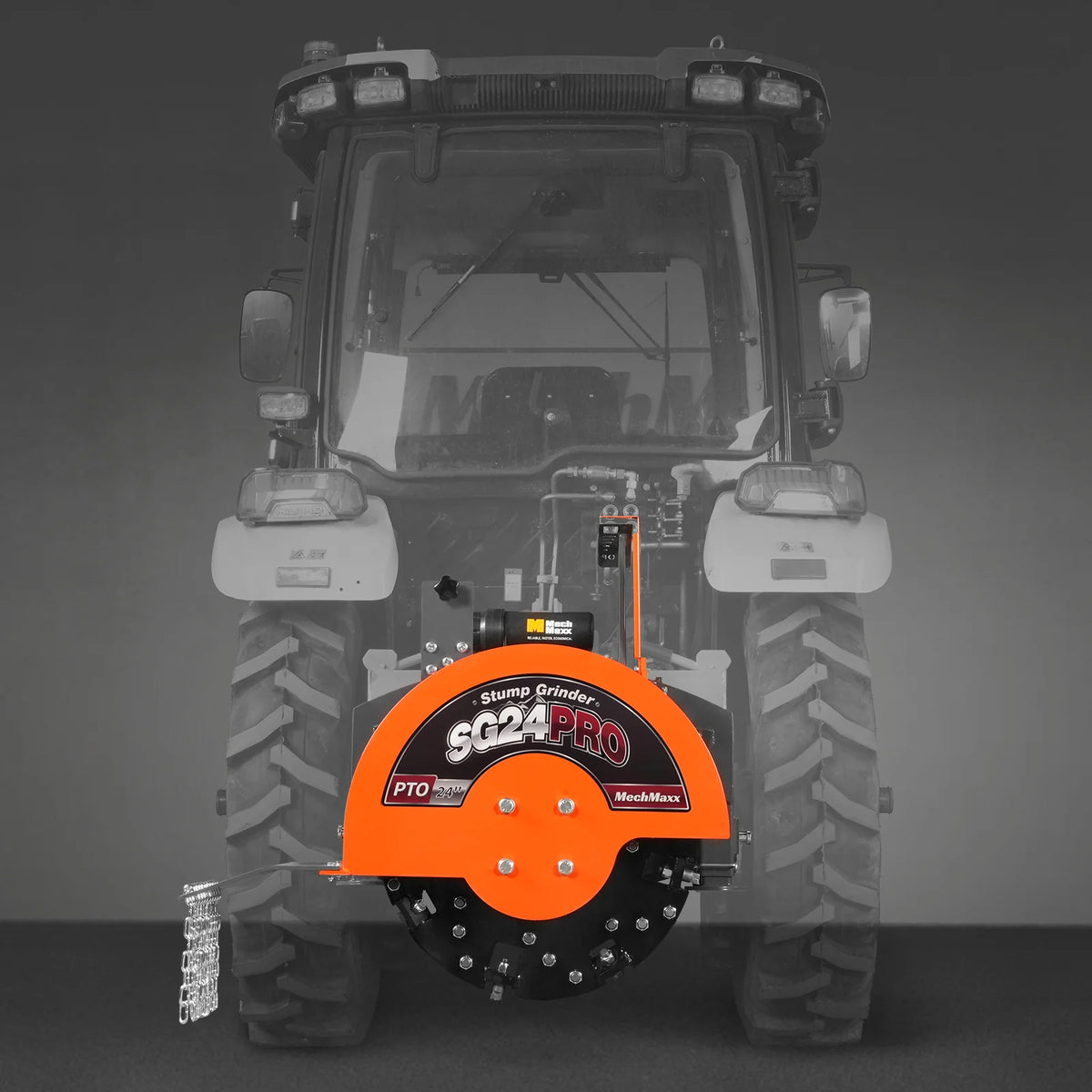 3-Point PTO Stump Grinder & 6", 3 Point Hydraulic PTO Wood Chipper Bundle, SG24PRO & WC68H - view 20