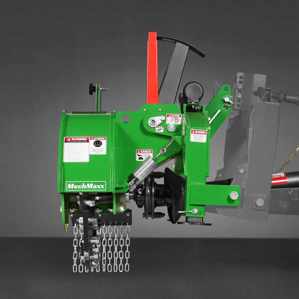 3-Point PTO Stump Grinder with 34 Carbide Teeth, PTO Shaft with Slip Clutch, for 15-45 HP Tractor, SG24PRO - view 33