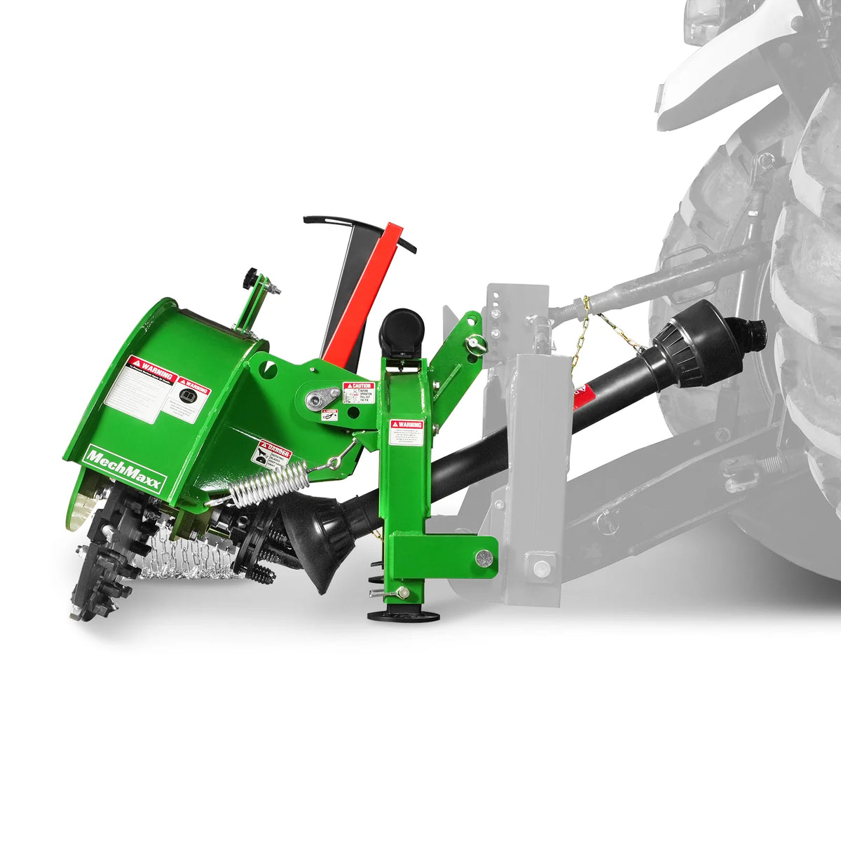 3-Point PTO Stump Grinder & Wood Chipper Bundle; SG24PRO; BX42S; Green - view 19