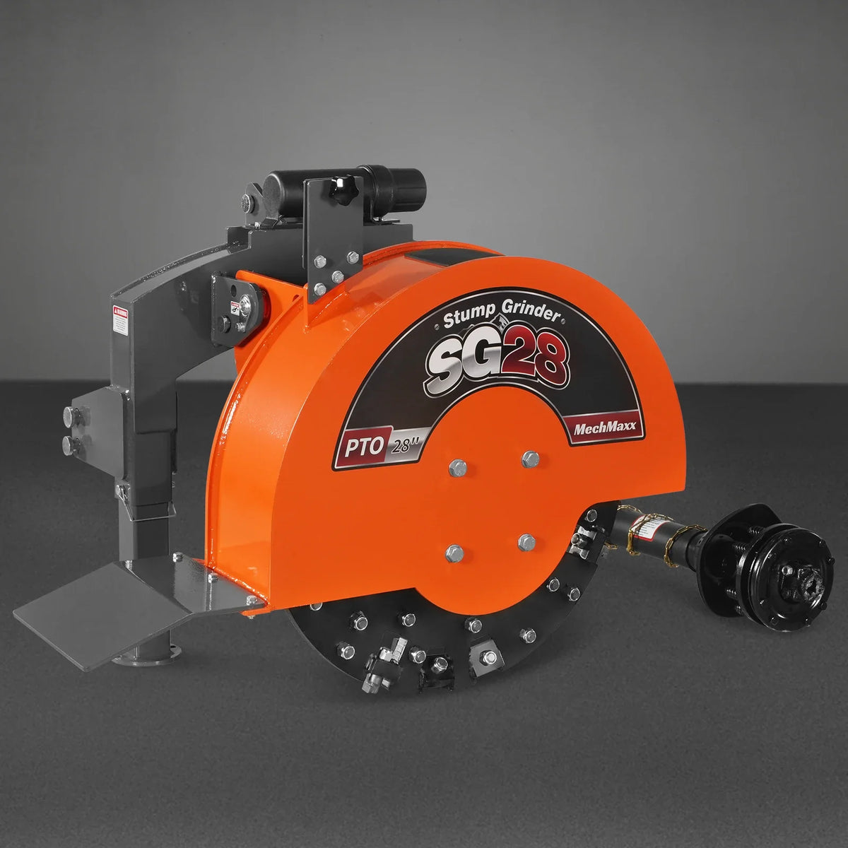 3-Point PTO Stump Grinder with 44 Carbide Teeth (PTO Shaft with Slip Clutch Included), for 35-80HP Tractor, SG - view 25