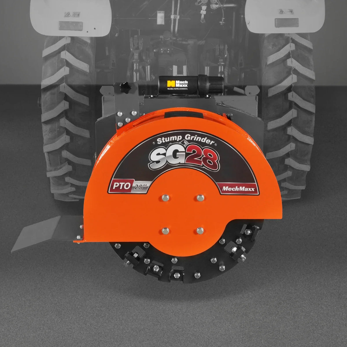 3-Point PTO Stump Grinder with 44 Carbide Teeth (PTO Shaft with Slip Clutch Included), for 35-80HP Tractor, SG - view 23