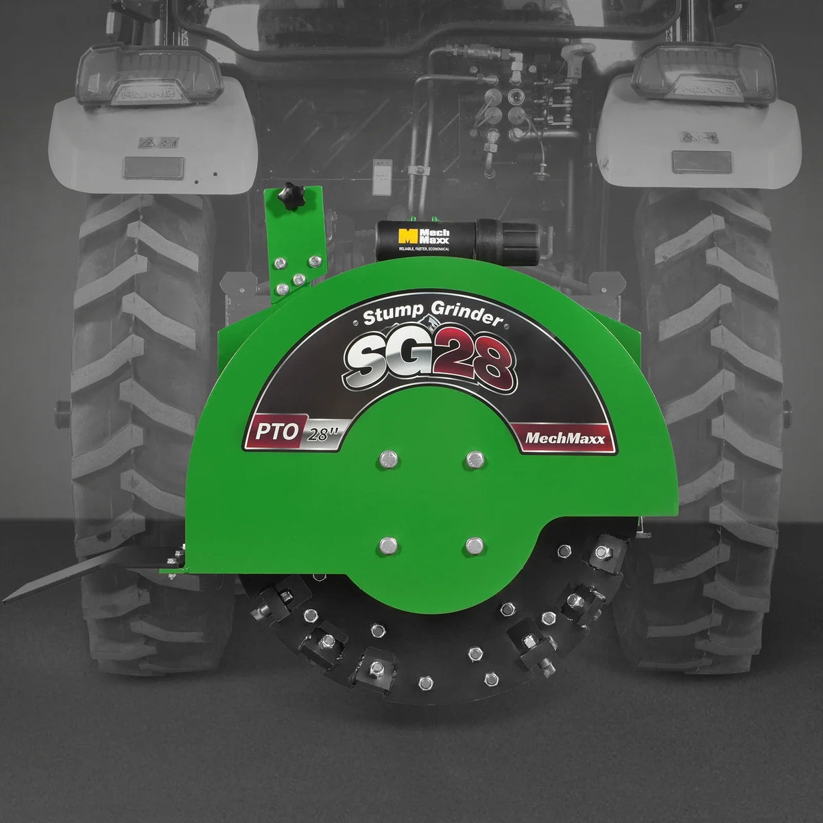 3-Point PTO Stump Grinder with 44 Carbide Teeth (PTO Shaft with Slip Clutch Included), for 35-80HP Tractor, SG - view 13
