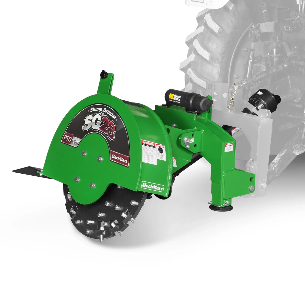 3-Point PTO Stump Grinder with 44 Carbide Teeth (PTO Shaft with Slip Clutch Included), for 35-80HP Tractor, SG - view 18