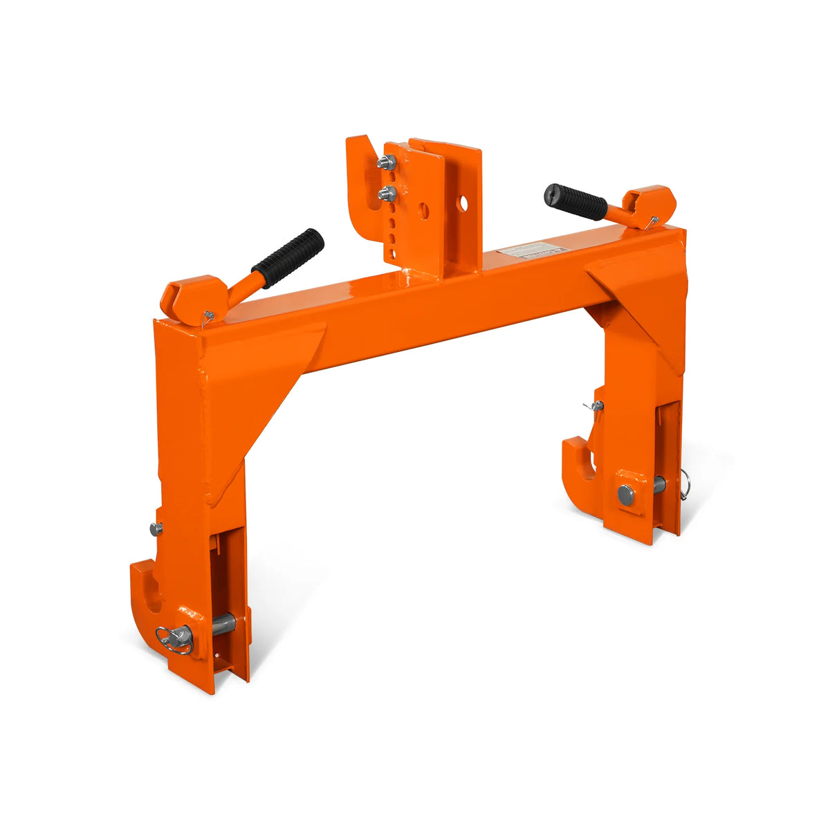 3 Point Quick Hitch Cat 1 for Tractors, Orange, QH1T - view 11