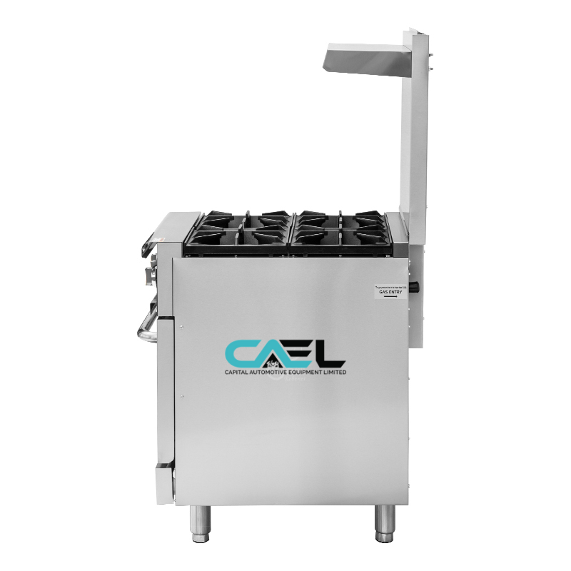 Cuisinière à gaz CAEL RGR24 4 feux avec four – 151 000 BTU/hr