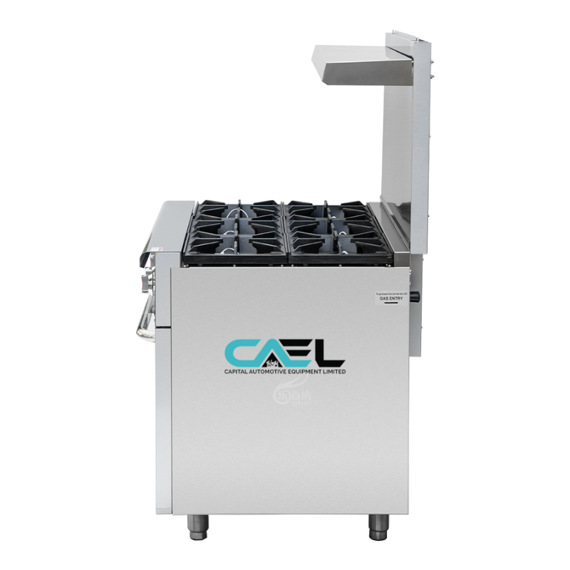 Cuisinière à gaz CAEL RGR36 6 feux avec four – 211 000 BTU/hr