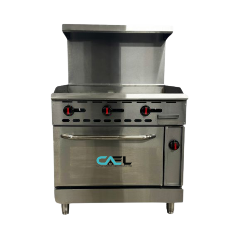 Cuisinière à gaz CAEL RGR36TG 36" – plaque thermostatique et four