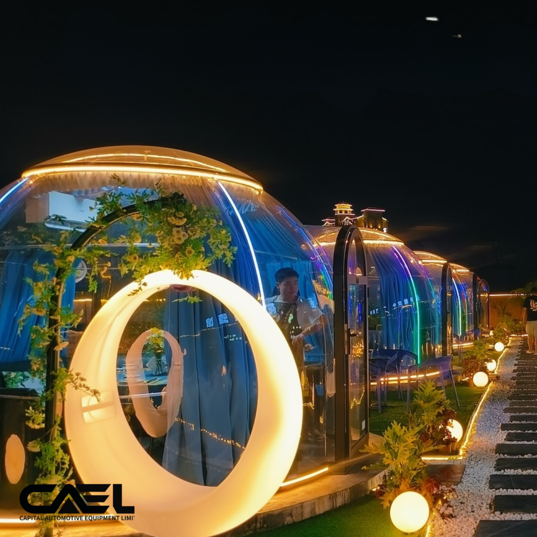 CAEL RCS Transparent Dome Restaurant Pod – 2.8 to 4.2 m Diameter