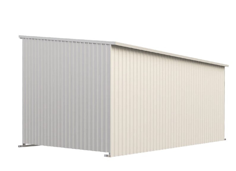 CAEL Weideunterstand verzinkt 19' x 12' x 10' – offene Front, Kufenrahmen