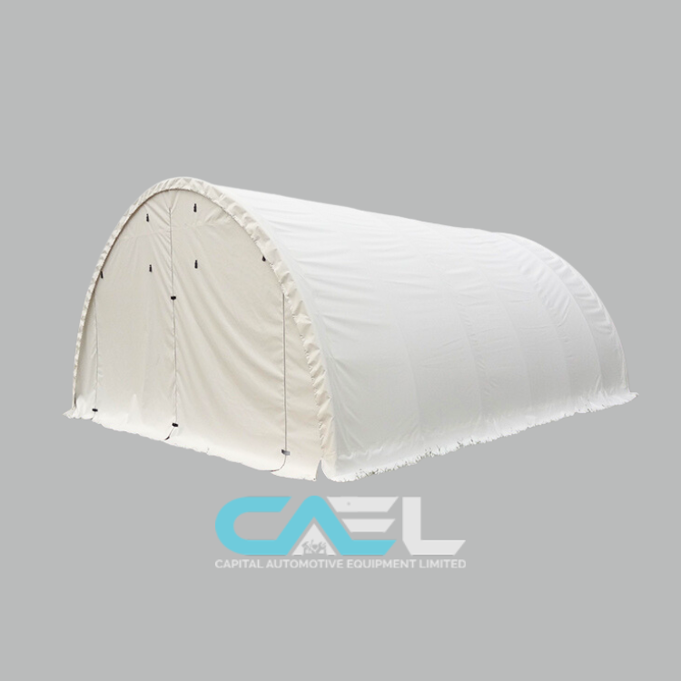 Abri de stockage dôme à arche simple – 30 × 40 ft, hauteur 15 ft