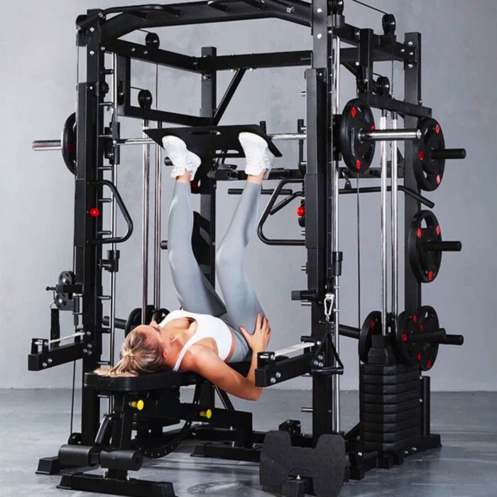 CAEL FL104 Smith Machine – Heavy-Duty Steel, 300 kg Capacity