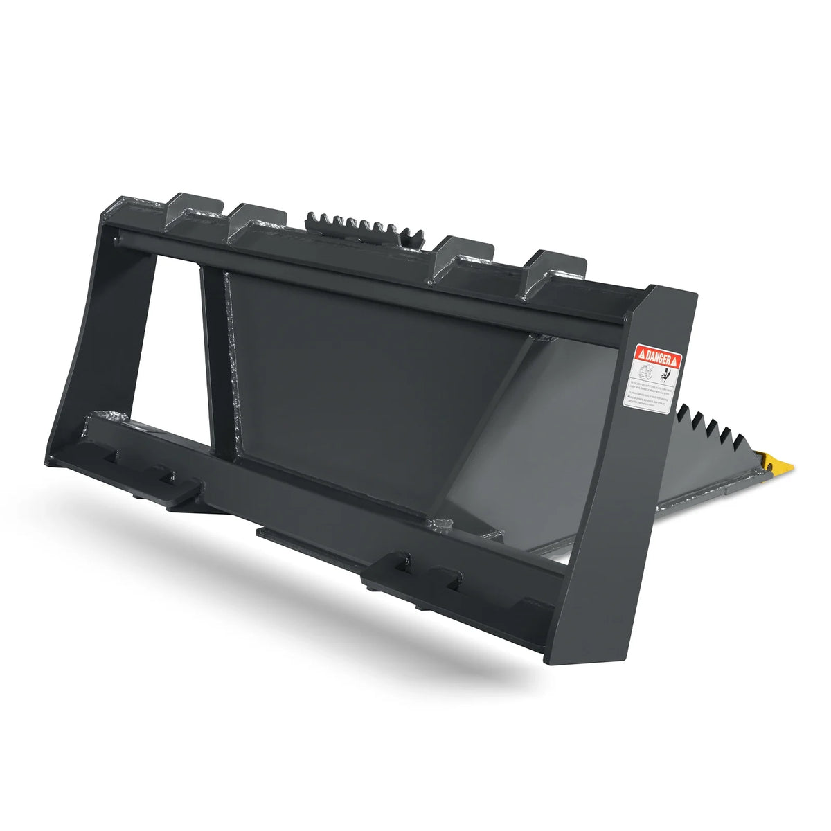48" Skid Steer Stump Bucket Wrecker with Universal Quick Attach, Bolt-On Cutting Teeth, SBE53 - view 14